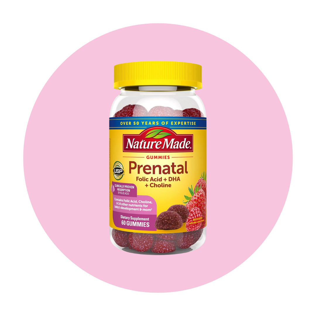 Nature-Made Prenatal Gummy with Folic Acid