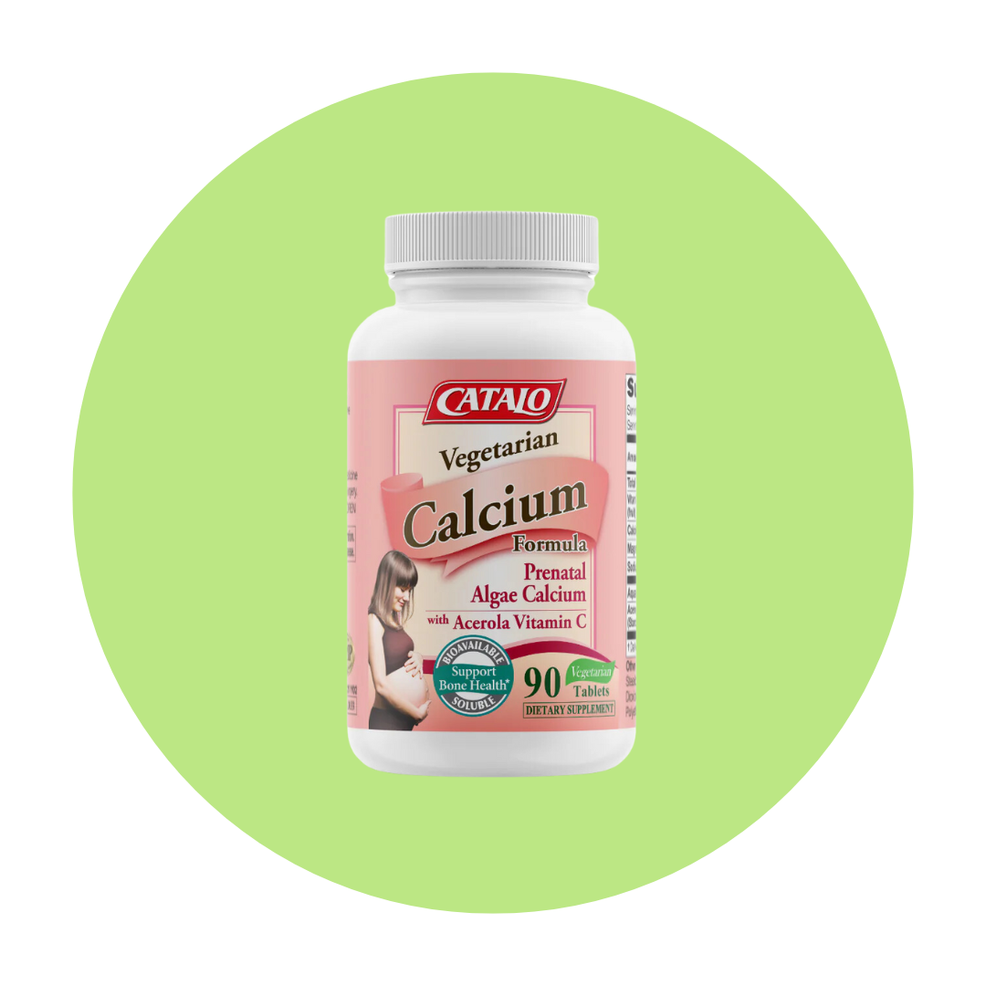 Catalo Naturals Vegetarian Prenatal Algae Calcium