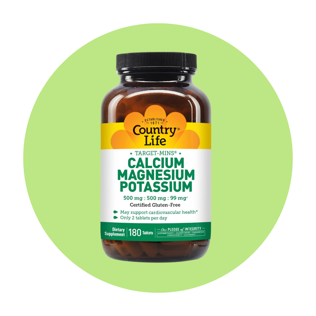 Country Life Target-Mins Calcium Magnesium Potassium Tablets