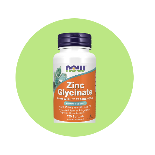 NOW Zinc Gluconate Softgels