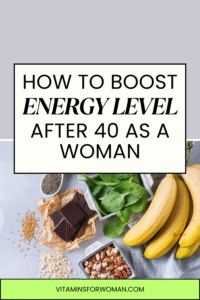 B Vitamins and Energy Support in Midlife