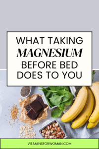 Magnesium for sleep and stress relief