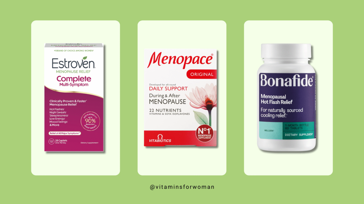 Estroven vs Menopace vs Relizen